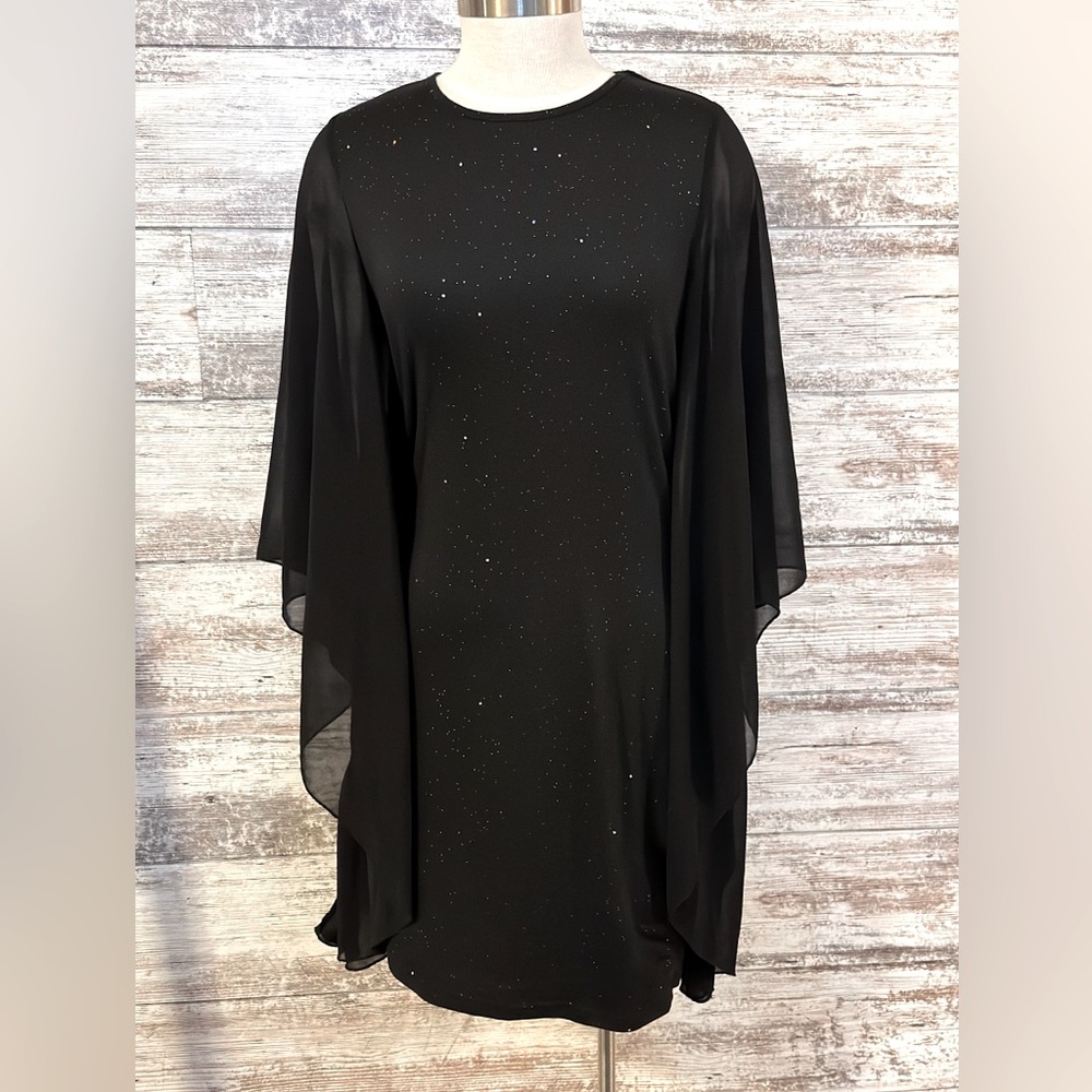 Elegant Black Midi Dress